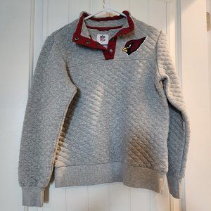 NFL AZ Cardinals Women's Quilted Sweatshirt
